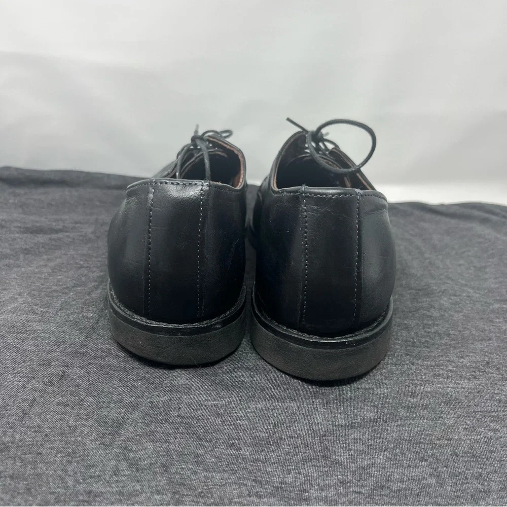 Allen Edmonds Road Warrior Ultralight Black Leather Lace Up Derby Shoes Sz 8.5‎